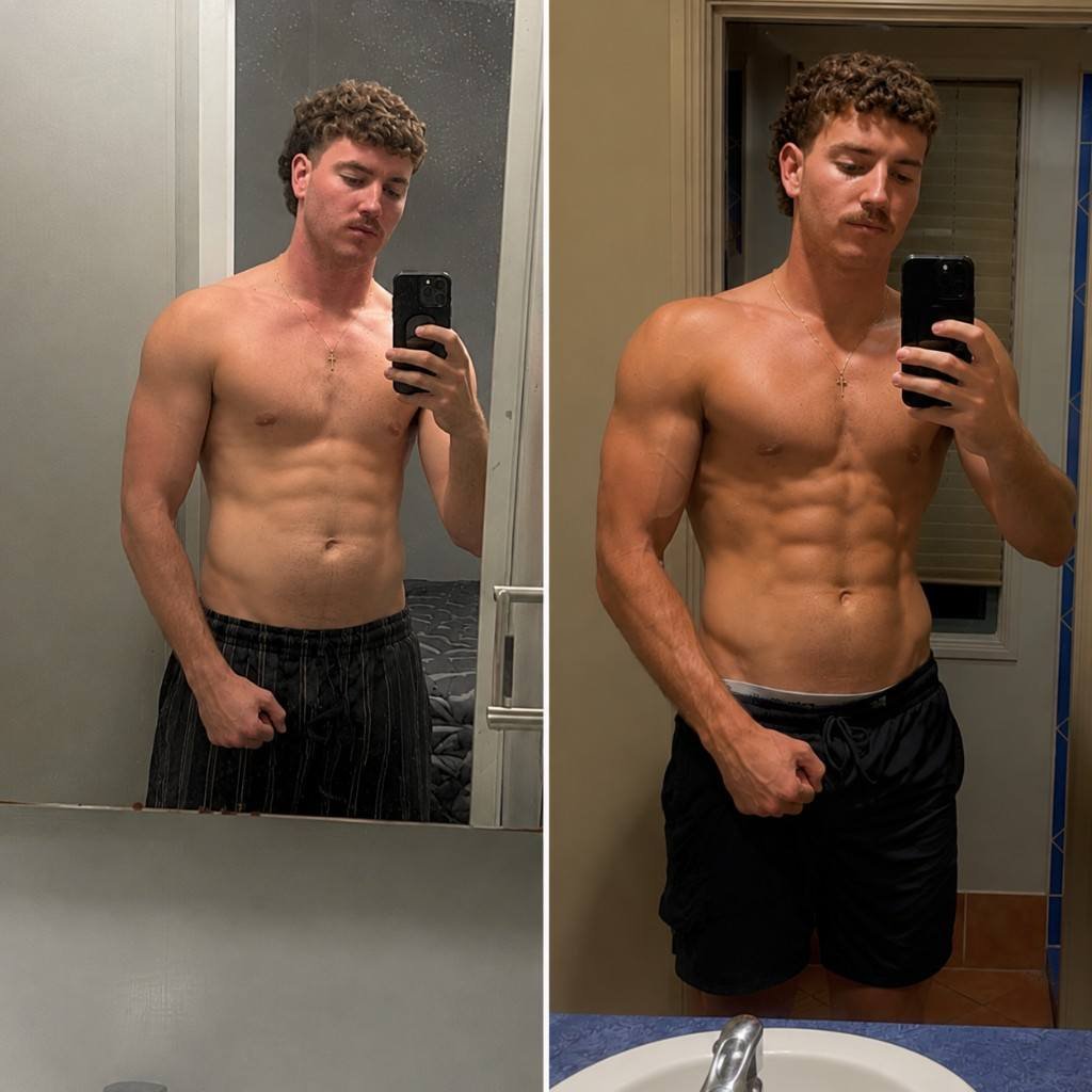 Client transformation before and after