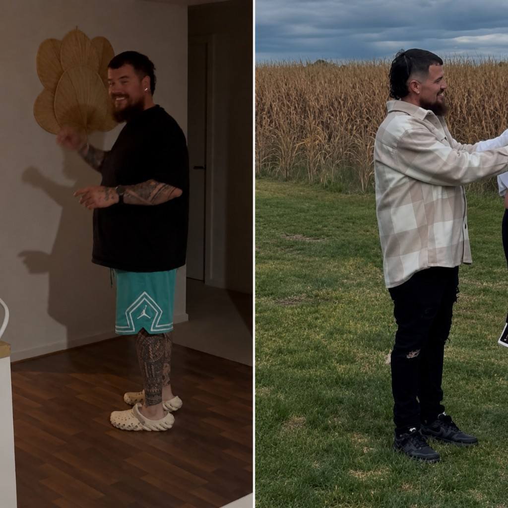 Client transformation before and after