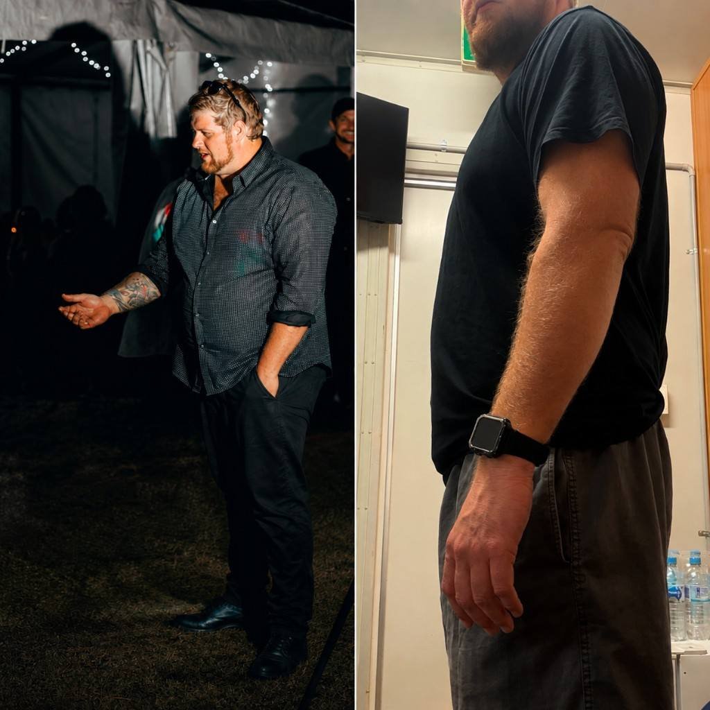 Client transformation before and after