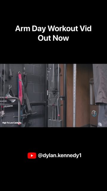 Arm day workout with Dylan Kennedy